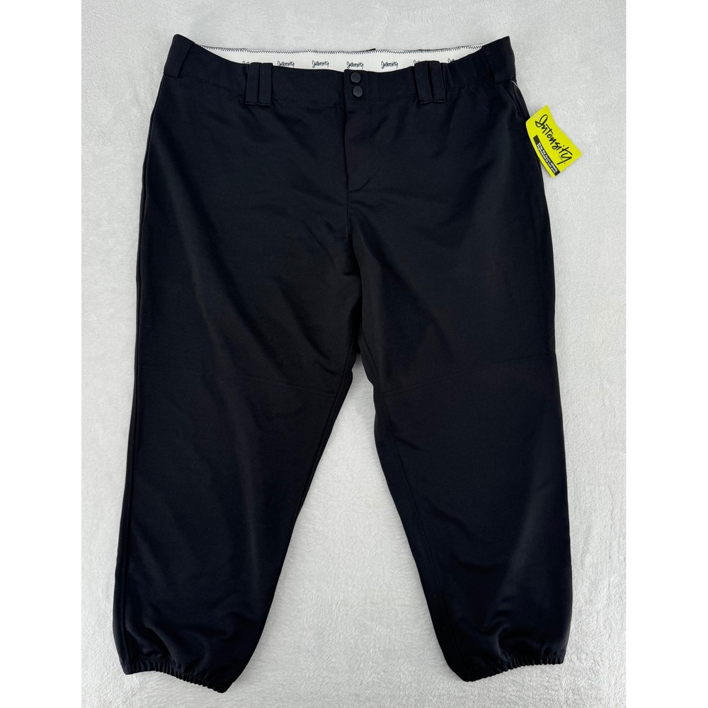 Intensity Womens N5306W Softball Pants Black Athletic Knickers Size 3XL NWT